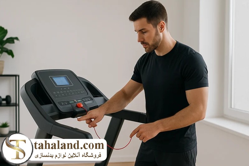 آموزش ریست کردن تردمیل برای رفع ارور e1 تردمیل